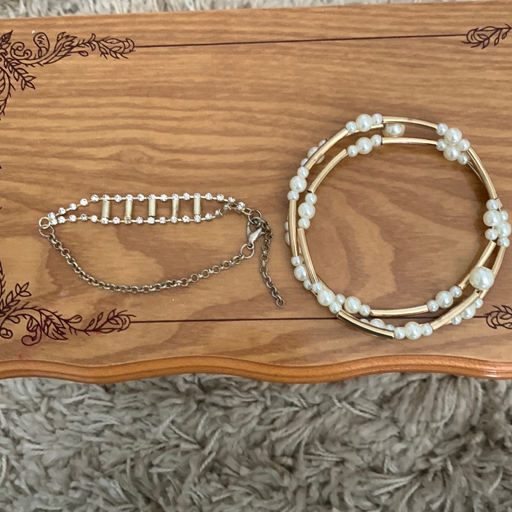 Gold bracelet bundle